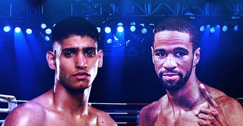 Khan: faces a stern test in Peterson
