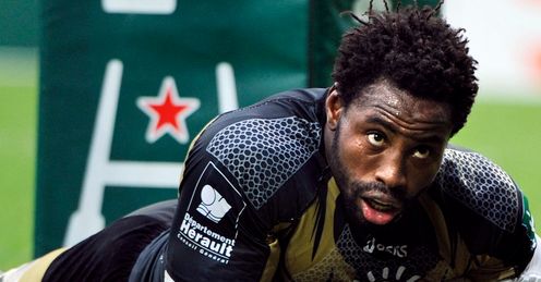 Montpellier v Leinster Fulgence Ouedraogo try Montpellier v Leinster Fulgence Ouedraogo try