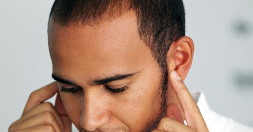 Firm focus: Hamilton is determined to make his mark in Brazil once again