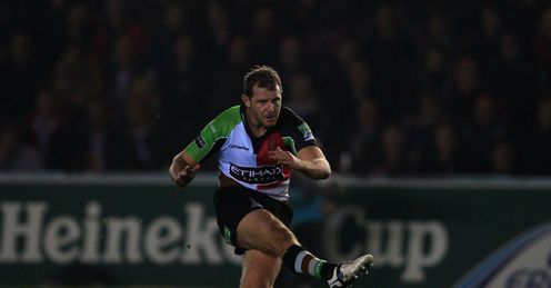 Harlequins linchpin Nick Evans