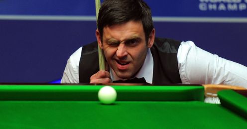 Tenth triumph: Ronnie eyes up another Premier League title