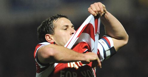 Sharp: paid tribute to his son after scoring