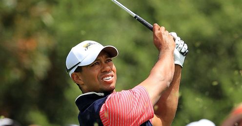Tiger Woods, the last winner of an individual title at the World Cup