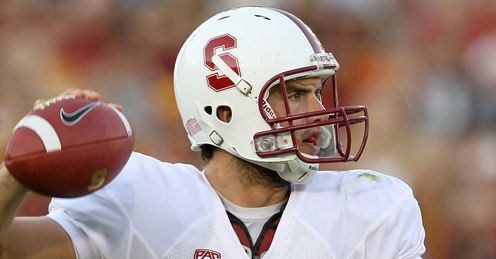 Luckless? Alex reckons Griffin III will be more of a success than Andrew Luck (pictured)