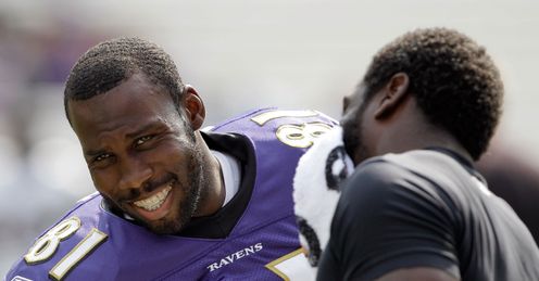 Cream of the crop: Boldin (left) and Reed will come through on Sunday, says Kev
