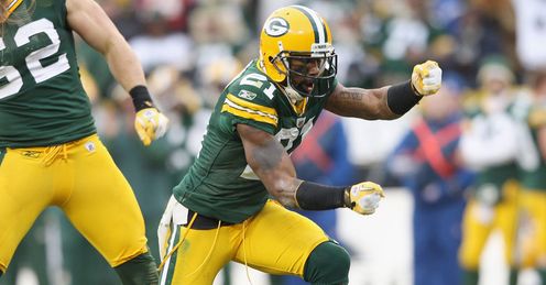 Mr Consistency: Charles Woodson (right) is Green Bay's backfield rock