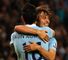 Sergio Aguero and David Silva have helped Manchester City climb to the summit of the Premier League