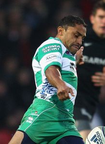 Brendan Williams Treviso away kit