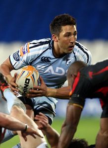 Cardiff Blues Gavin Henson RaboDIRECT PRO12 v Dragons Cardiff Blues Gavin Henson RaboDIRECT PRO12 v Dragons