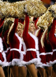 Christams cheerleaders Christams cheerleaders