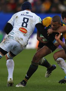 Courtney Lawes Northampton v Castres 2011 Courtney Lawes Northampton v Castres 2011