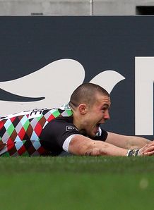 harlequins mike brown try 2011 harlequins mike brown try 2011