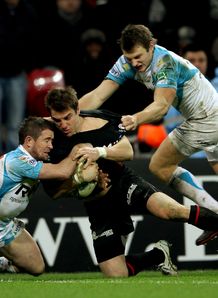 Chris Wyles Saracens v Ospreys Heineken Cup Wembley Dec 2011 Chris Wyles Saracens v Ospreys Heineken Cup Wembley Dec 2011