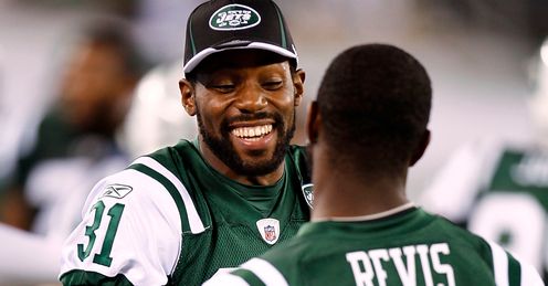 Corner-stones: Cromartie (left) and Revis can stifle Giants' attack
