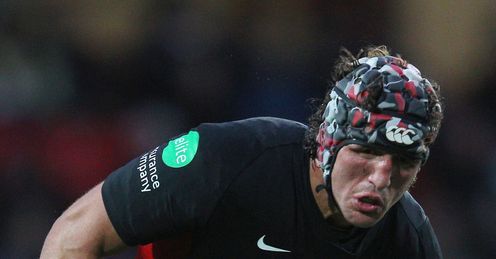 Burger: Sarries' flanker