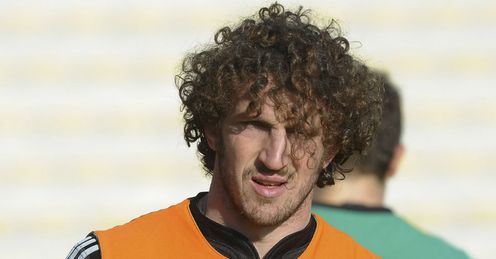 Mauro Bergamasco training Mauro Bergamasco training