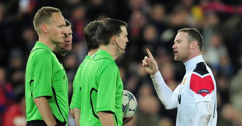 Parting shot: Wayne Rooney has his final say in this season's Champions League
