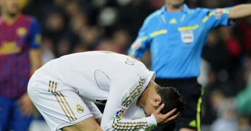 Ronaldo: Frustration against Barca