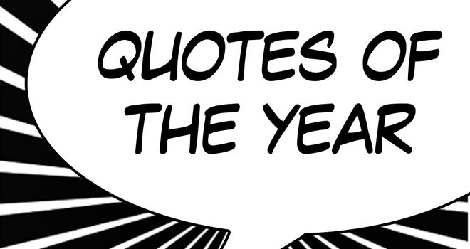Quotes of the year