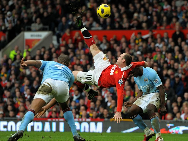 Rooney Goal Overhead