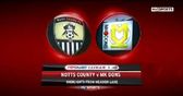 Notts County 1-1 MK Dons