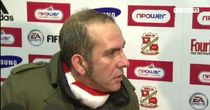 Di Canio not happy