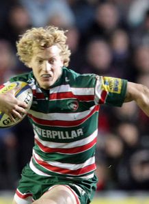 Billy Twelvetrees leicester close up Billy Twelvetrees leicester close up