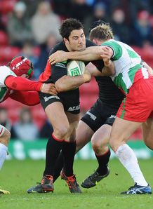 Brad Barritt saracens Biarritz hec 2012 Brad Barritt saracens Biarritz hec 2012