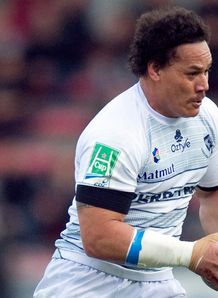 Castres N 8 Chris Masoe of New Zealand