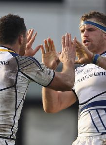 Rob Kearney Jamie Heaslip Leinster HEC Rob Kearney Jamie Heaslip Leinster HEC