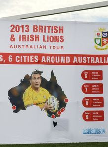 Three in Lions frame