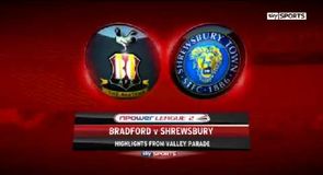 Bradford 3-1 Shrewsbury