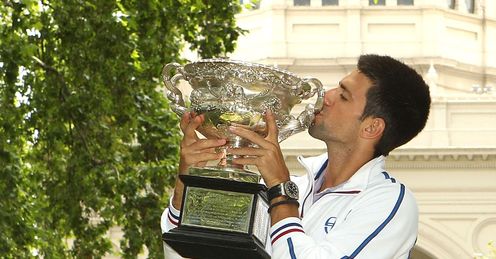 Djokovic in dreamland