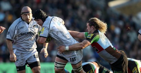 Grand stand: neither Quins nor the Tigers will want to give ground in title race
