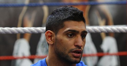 Khan: ringside controversy could see him get a rematch with Peterson