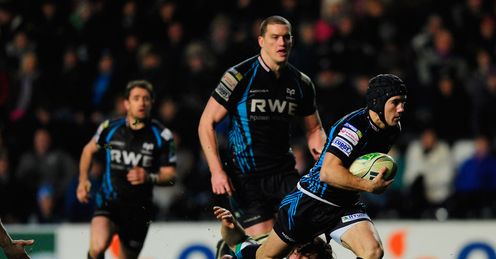 Matthew Morgan Ospreys Treviso Matthew Morgan Ospreys Treviso