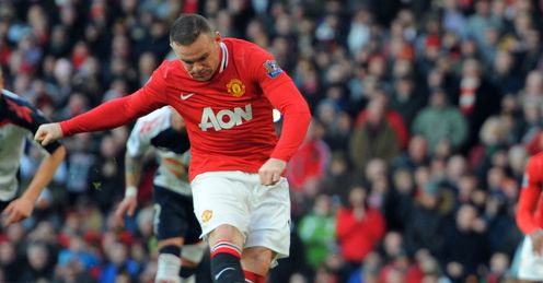 Wayne Rooney Penalty Manchester United vs Bolton