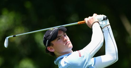 Tim Sluiter: Halfway lead at the Open Championship international qualifier in South Africa