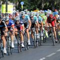 Jeremy Hunt strings things out as the peloton closes in on the sprint in the final stage.