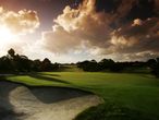 Royal Melbourne's composite sixth hole.