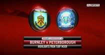 Burnley 1-1 Peterborough