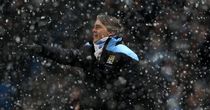 City record snowy victory