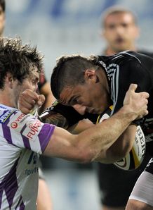 Gilberto Pavan Andrew Bishop Aironi ospreys