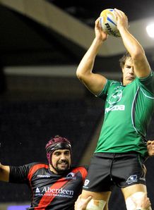 Mike McCarthy line out connacht edinburgh