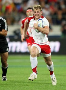 Rob Vickerman scores against New Zealand in 2009 Rob Vickerman scores against New Zealand in 2009