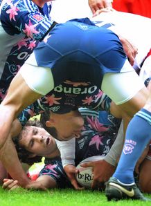 Stade Francais ruck Stade Francais ruck