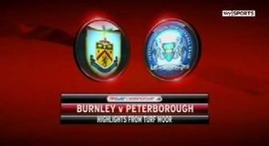 Burnley 1-1 Peterborough