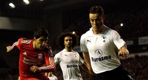 Spurs grind out draw at Anfield