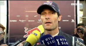 Webber wastes practice time