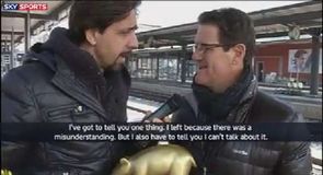 Capello coy on Italian TV